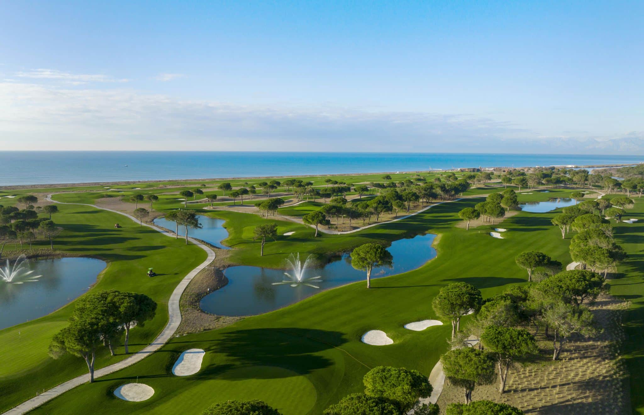 View from Cullinan Links in Belek - an autumn favorite for golf travel